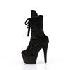 Pleaser - ADORE1045VEL Bottes de plateforme, Pole dance chaussures - Noir Product image